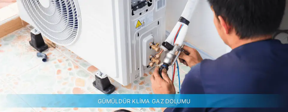 Gümüldür İlçemi Midea Klima Gaz Dolumu