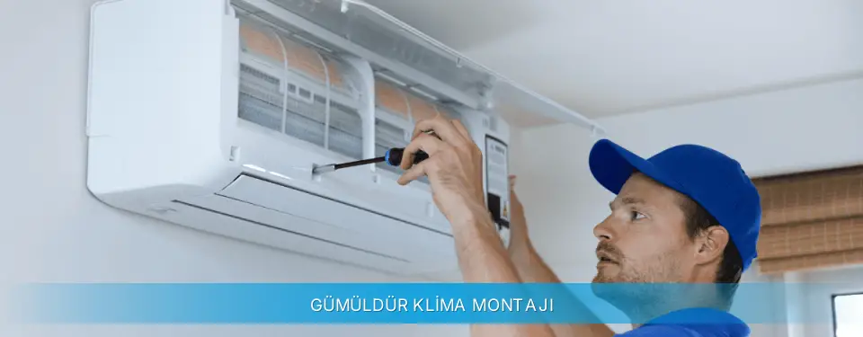 Gümüldür İlçemi Midea Klima Montajı