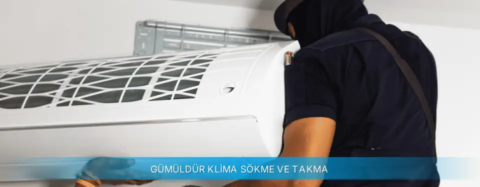 Gümüldür İlçemi Midea Klima Sökme ve Takma